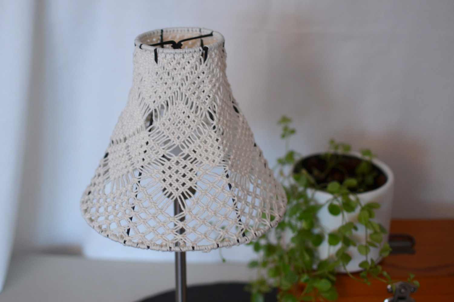 lampa makrame